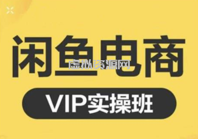 鱼客·闲鱼电商零基础入门到进阶VIP实战课程，帮助你掌握闲鱼电商所需的各项技能