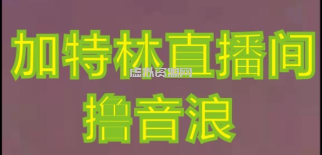 抖音加特林直播间搭建技术，抖音0粉开播，暴力撸音浪，2023新口子，每天800+【素材+详细教程】