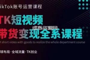 Tiktok运营线上训练营，引流爆单，急速涨粉，Tiktok短视频玩法大揭秘